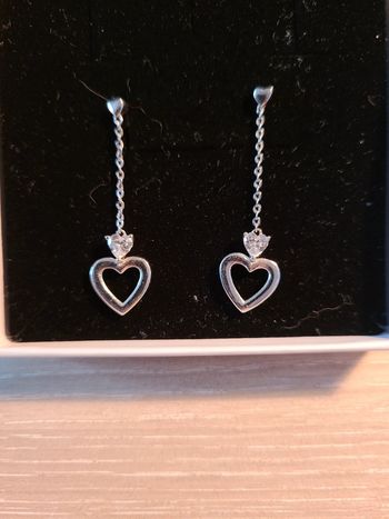 Boucles d'oreilles argent