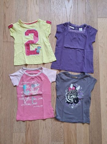 Lot 4 tshirts 3 ans Dpam Orchestra, TBE