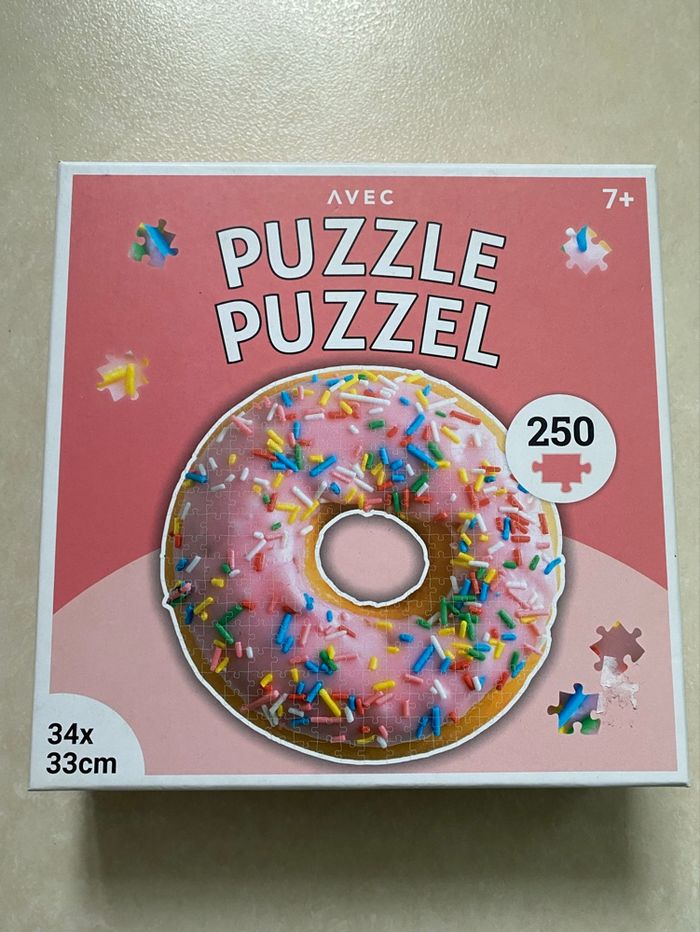 Puzzle donut