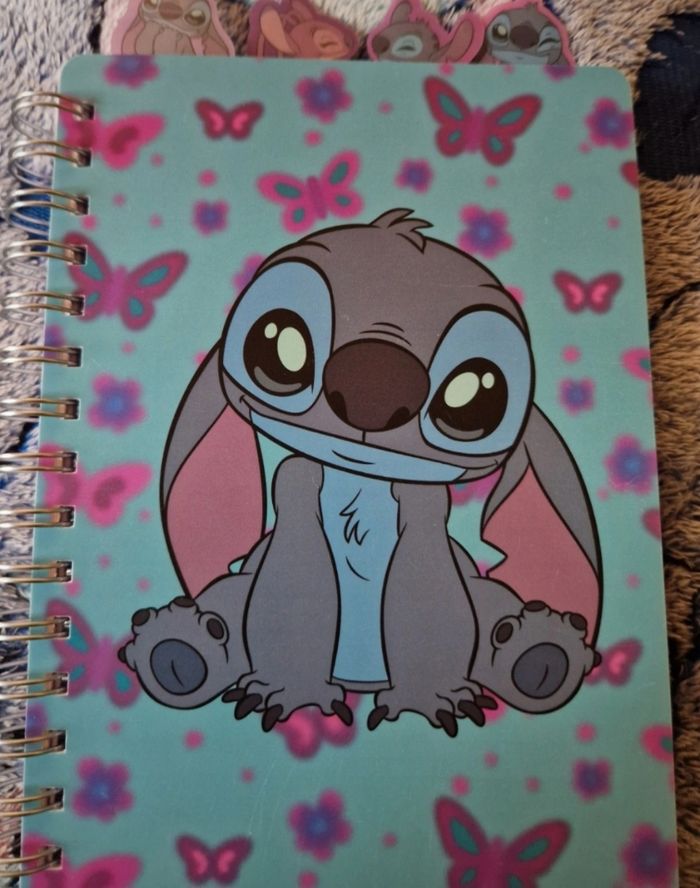 Cahier de notes stitch