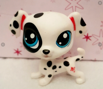 Figurine Littlest Pet Shop Chien Dalmatien