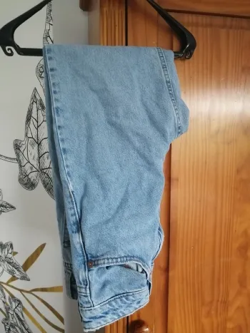 Jean MOM bleu