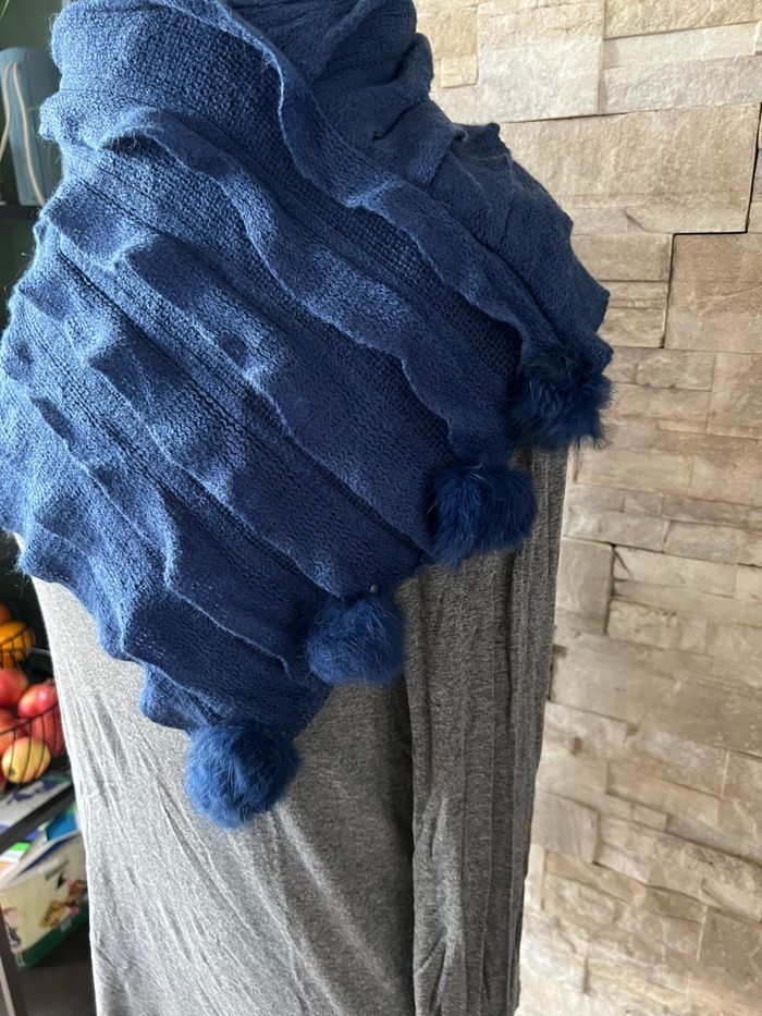Snood bleu