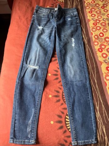 Jean skinny bleu