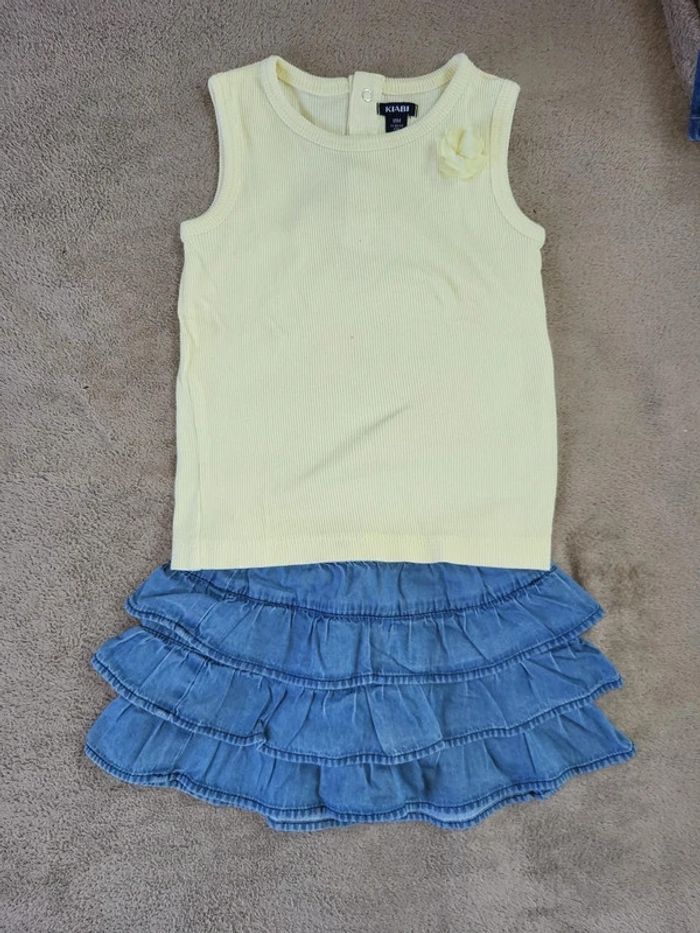 Ensemble fille été 18 mois