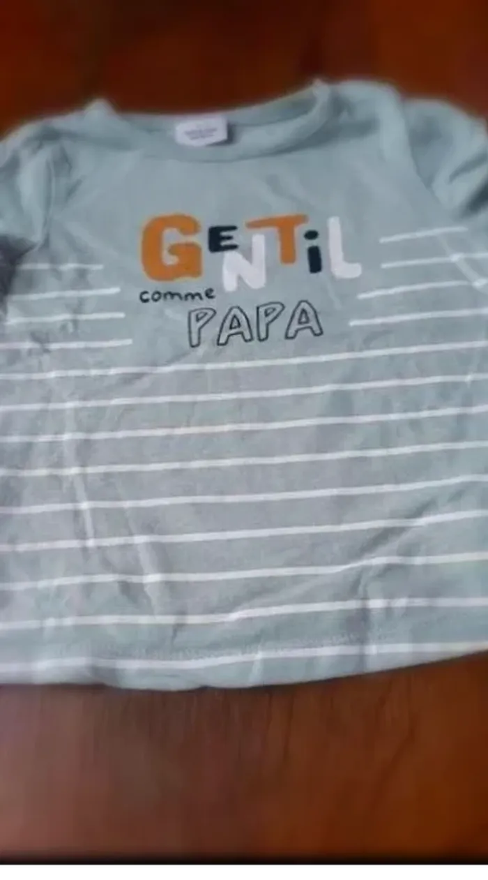 tee-shirt imprimé 18 mois