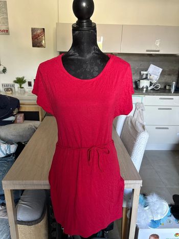 Robe framboise 34/36