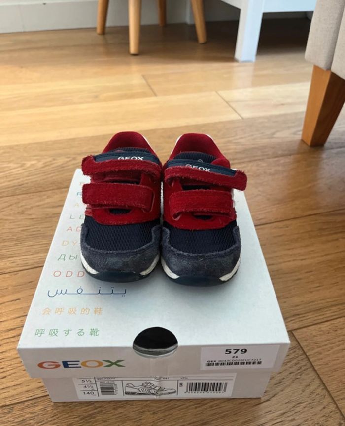 Basket Geox Taille 21 - photo numéro 3