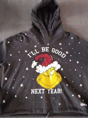 Sweat à capuche Le Grinch