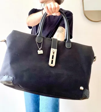 Sac noir Vintage