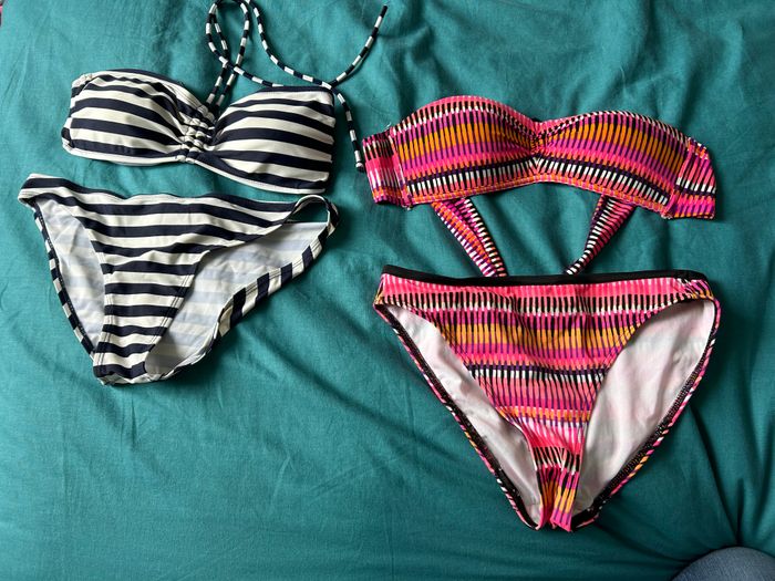 2 maillot de bain femme 38/40