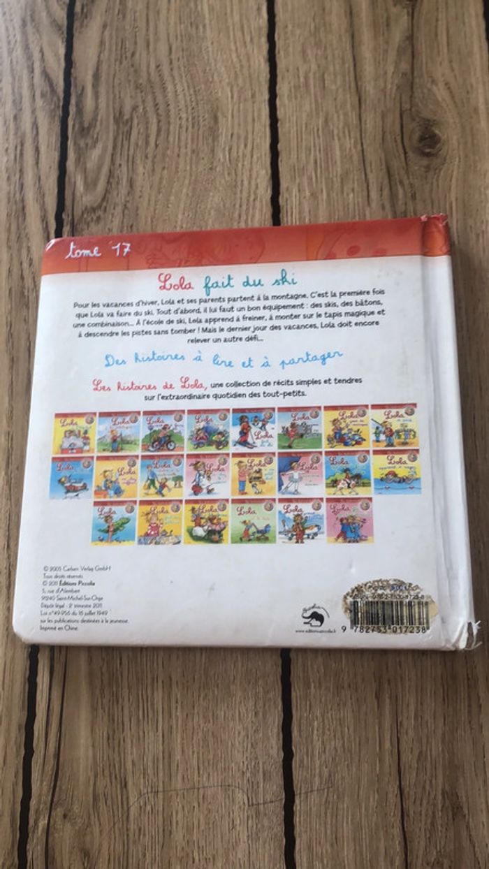Livre Lola fait du ski - photo numéro 3