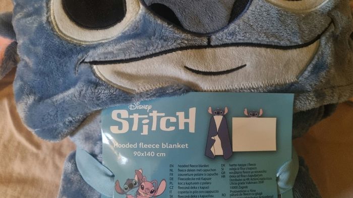 Plaid capuche stitch enfant - photo numéro 2
