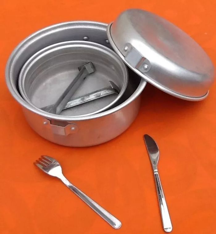 Années 1950 Popote cylindrique de scout - photo numéro 9