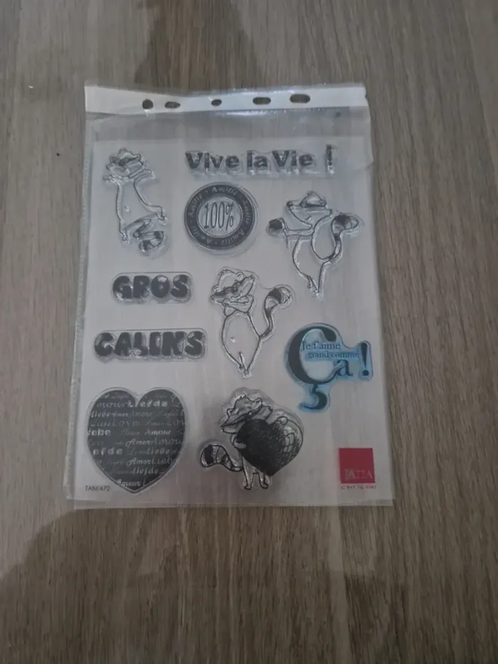 Planche de tampons