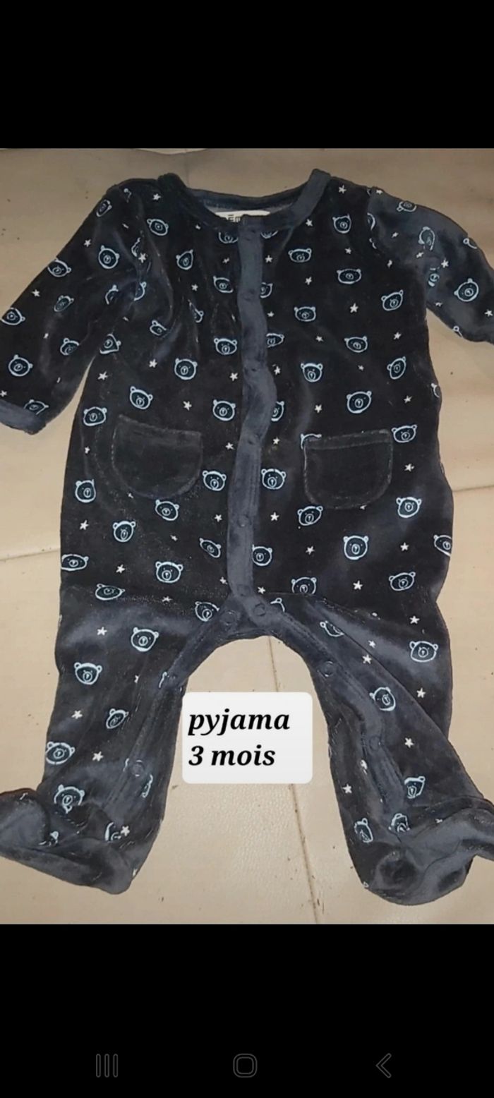 Pyjama 3 mois gemo