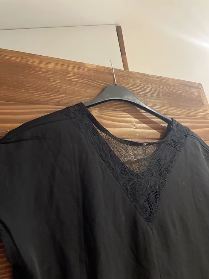 Blouse noire oversized - photo numéro 3