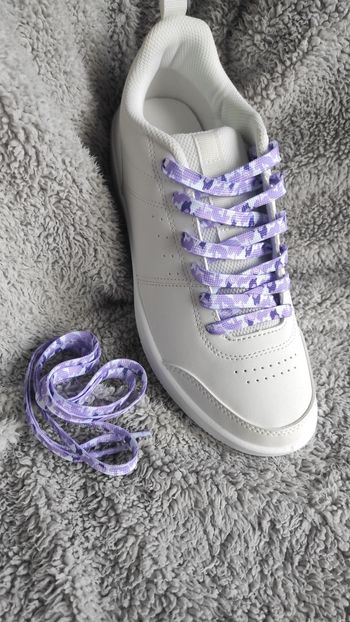 🔮 Lacets camouflage violet – 120 cm sneakers streetwear