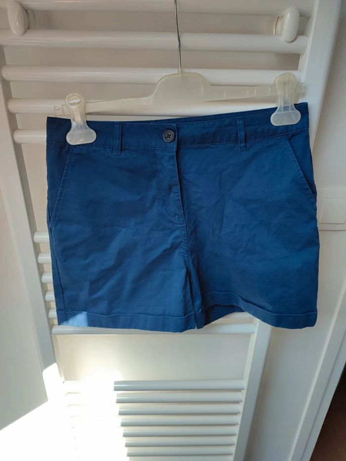 Short taille haute marine S - photo numéro 5