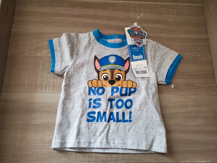 Lot de 3 tee shirts 9 mois neufs !