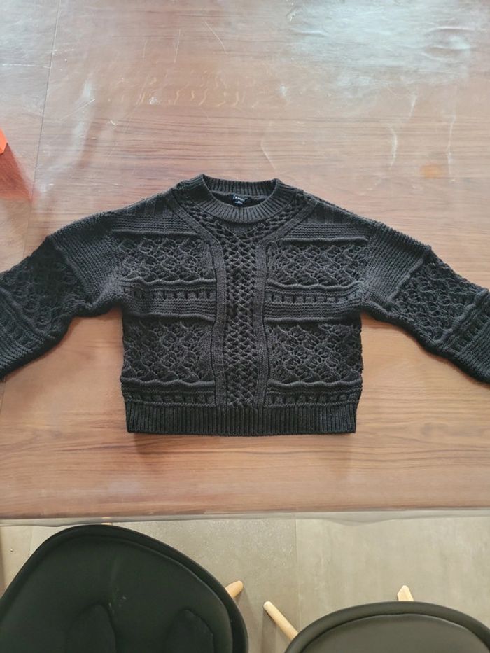 Pull noir femme XS