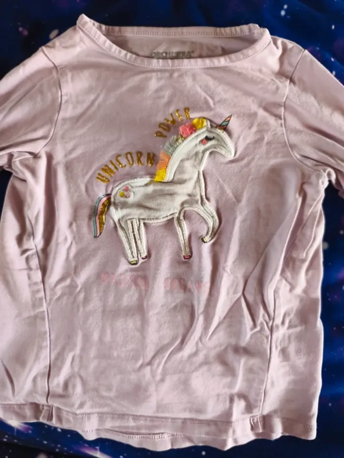 T-shirt licorne orchestra 4 ans
