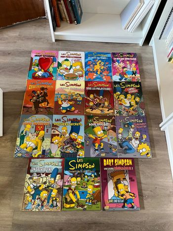 Bande dessinée les simpsons vendu à l unité