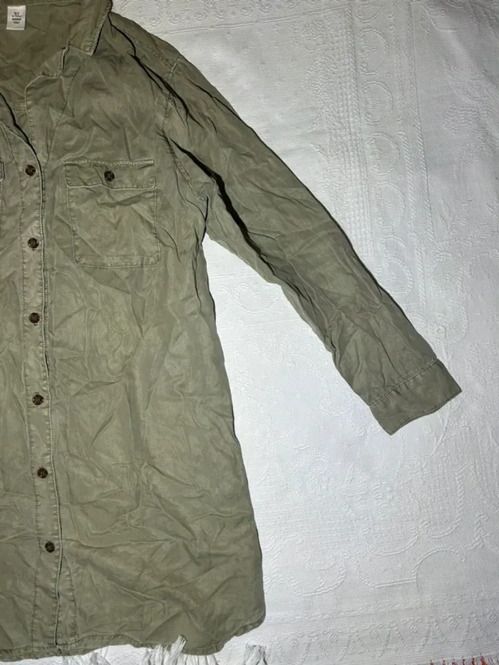 Chemise kaki vintage - photo numéro 6
