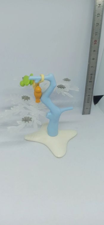 Arbre de glace avec oiseaux playmobil
