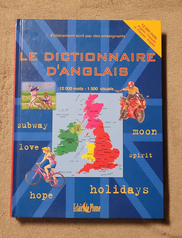 Le Grand Dictionnaire D'anglais 12000 Mots (Sans Onglets) Joëlle, Anne, Kellie Naim, Garcia-Lozano,