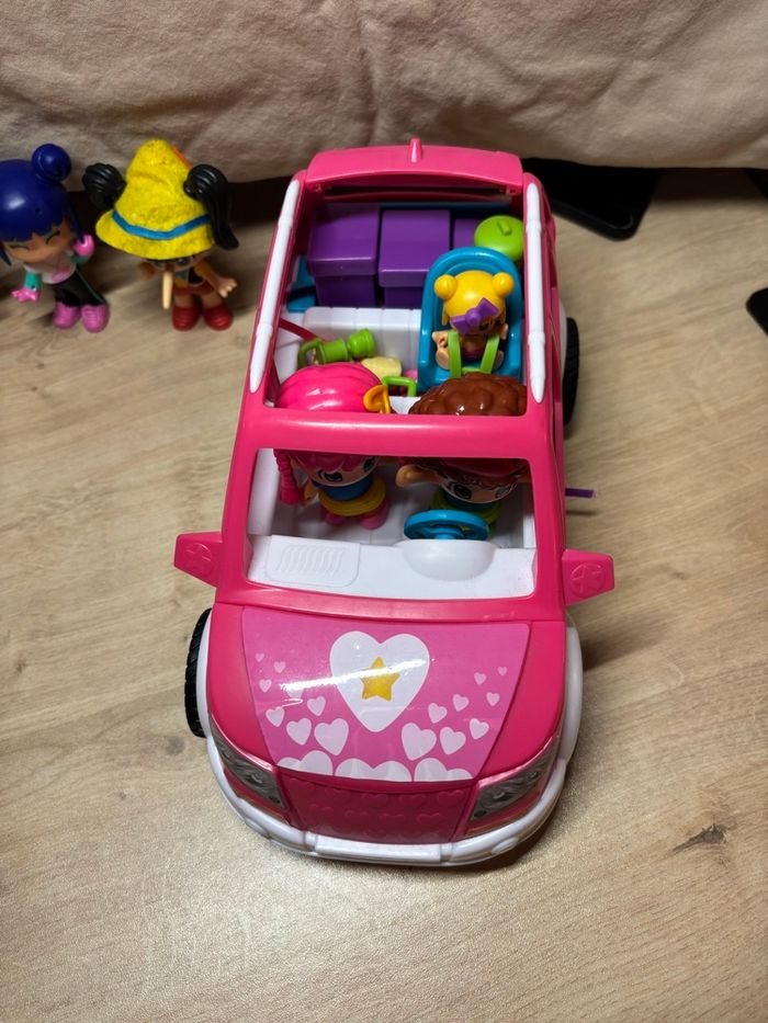Gros lot Pinypon 8 figurines + coffret camping Van, tante + accessoires fournis avec la boîte - photo numéro 7