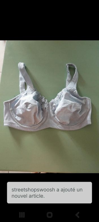 Soutien gorge gris perle