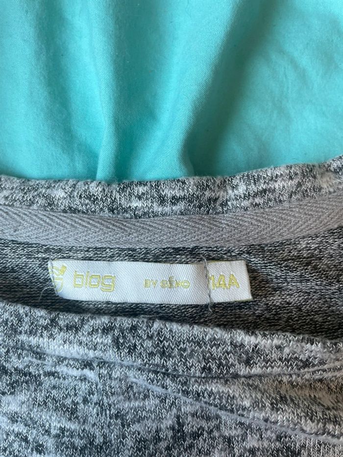 T-shirt manche longue avec petite poche - photo numéro 2