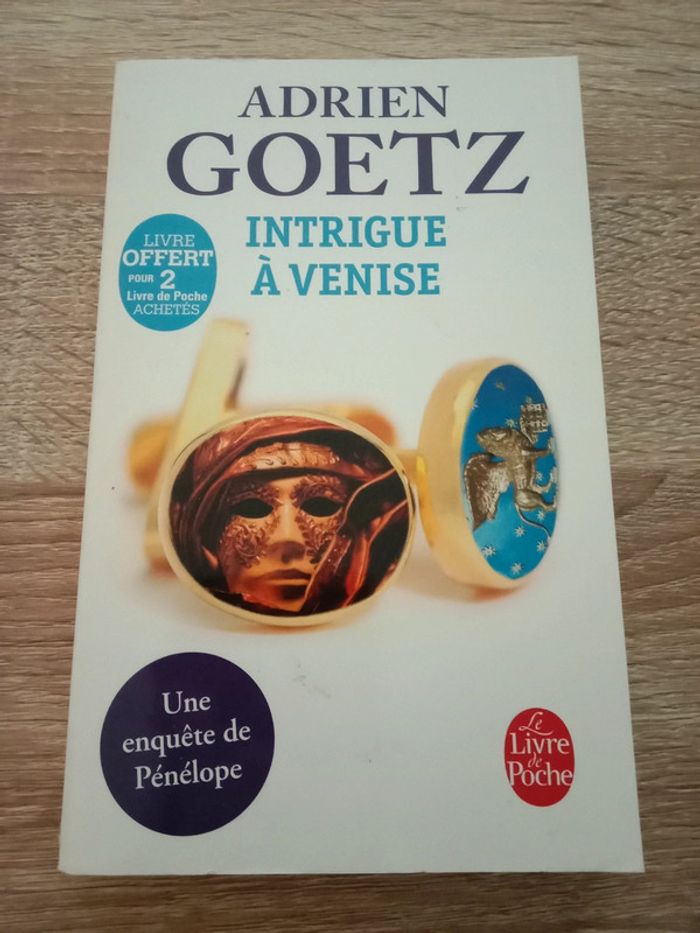 Adrien Goetz 📚 Intrigue à Venise - photo numéro 1