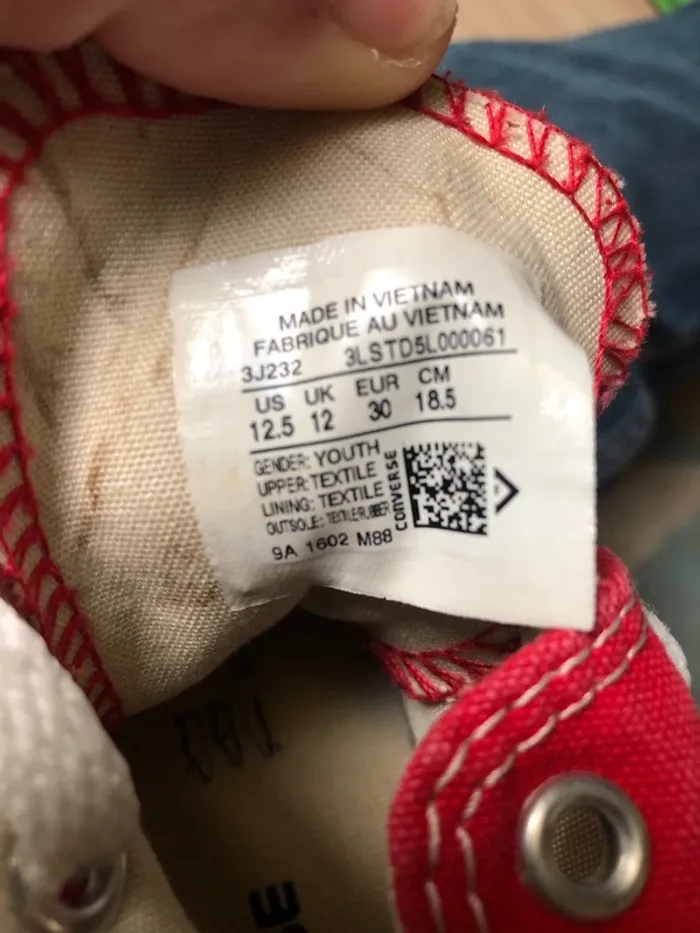 Converse rouge - photo numéro 7