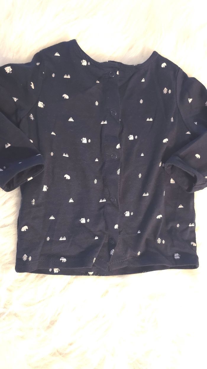 (Neufs non portés) 😍🥰💙superbe  ensemble teeshirt et pantalon 9mois garçon 💙🥰😍 - photo numéro 5