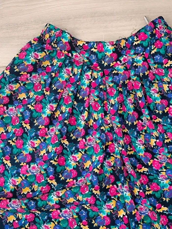 Jupe culotte légère vintage taille 40 - photo numéro 4