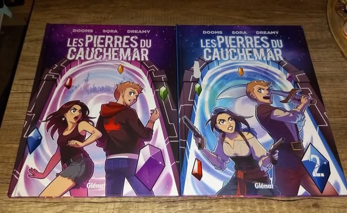 2 livres les pierres du cauchemar de dooms et sora