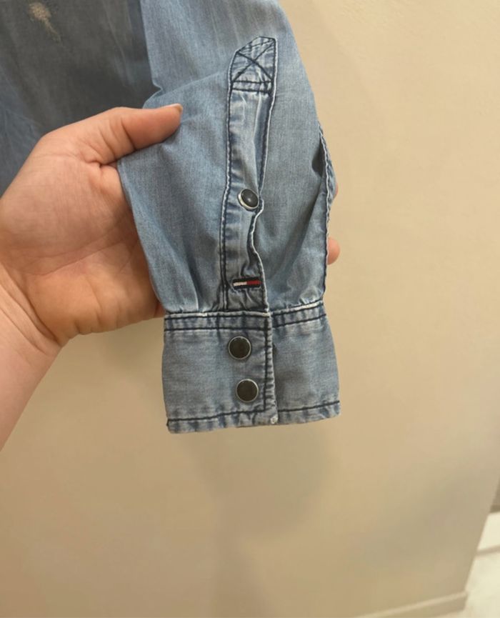 Chemise jean Tommy Hilfiger - photo numéro 4