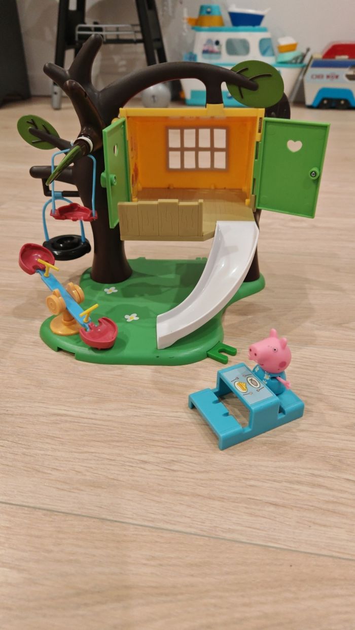 Cabane dans l'arbre Peppa pig - photo numéro 4