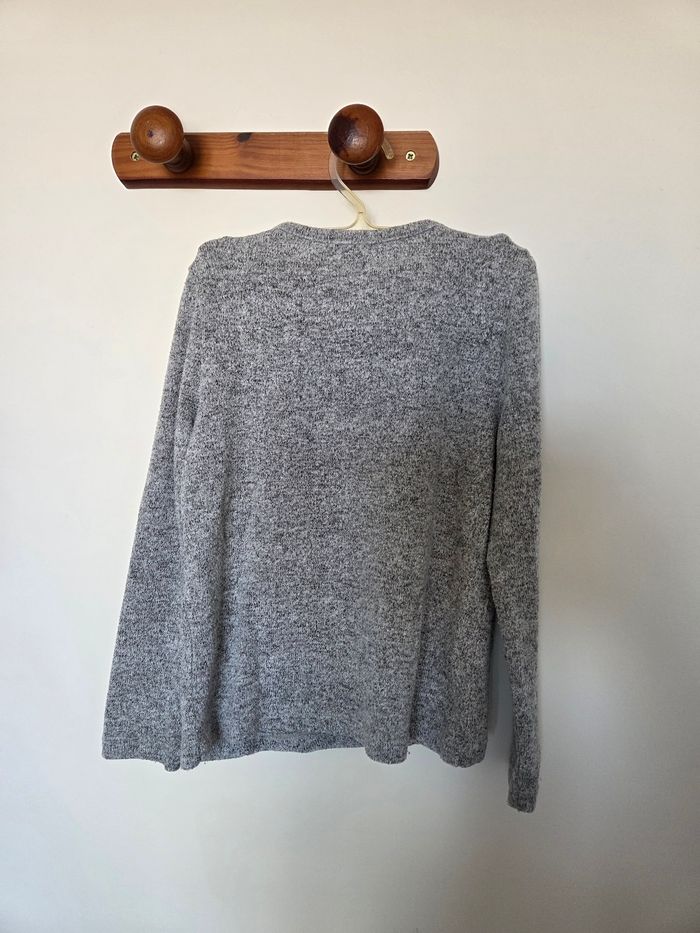 Pull gris chiné kiabi 5 ans - photo numéro 2