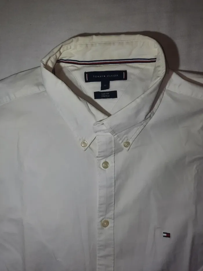 Chemise blanche tommy hilfiger - photo numéro 4