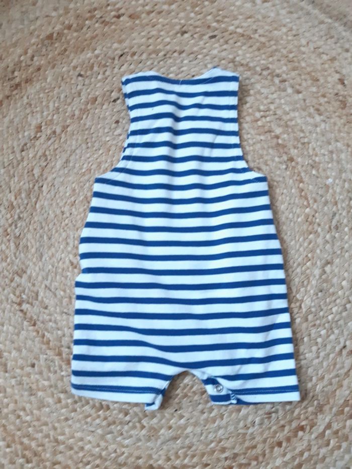 Salopette rayé 3 mois - photo numéro 4