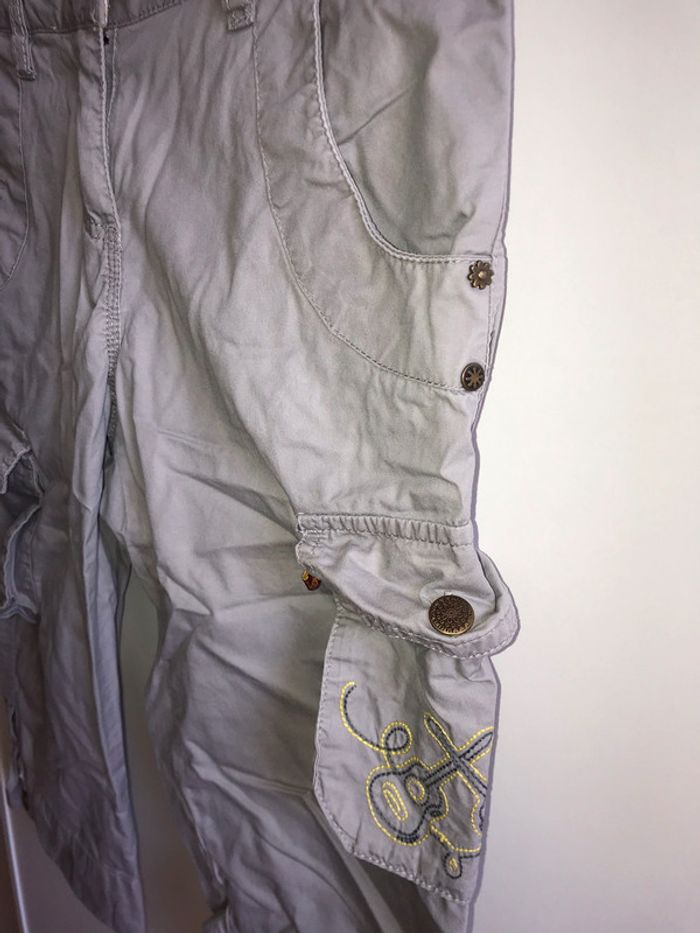 Pantacourt Sergent Major en 10 ans. Gris - photo numéro 2