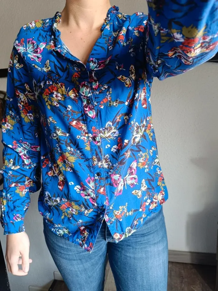 Blouse manches longues