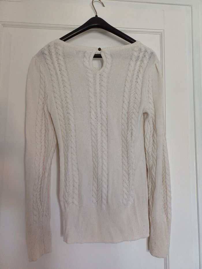 Pull blanc - photo numéro 4