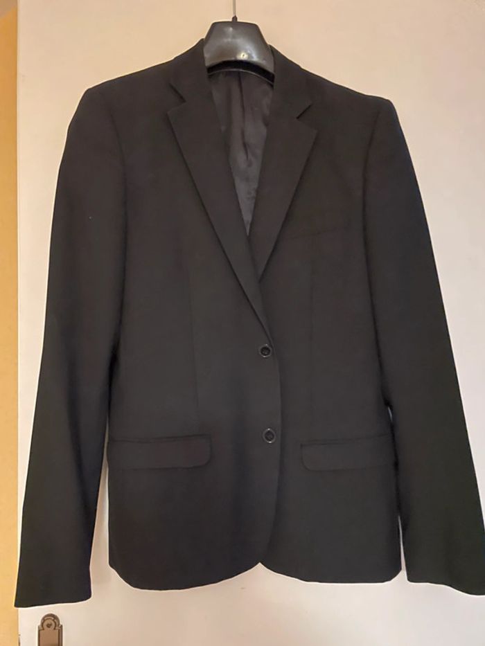 Veste de costume noire homme