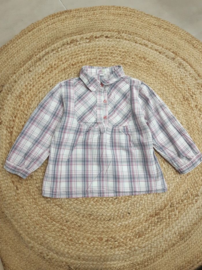 Chemise à carreaux 3 ans