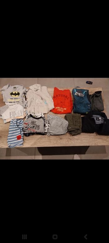 Lot garçon 9 mois
