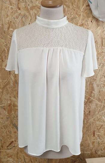 Blouse Zara haut en dentelle Taille S